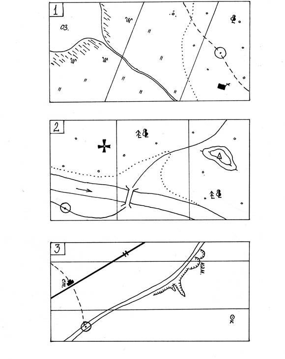 Маршрутная съемка. Схема местности. Схемы местности для поделок. Схема прочесывания местности схемы.