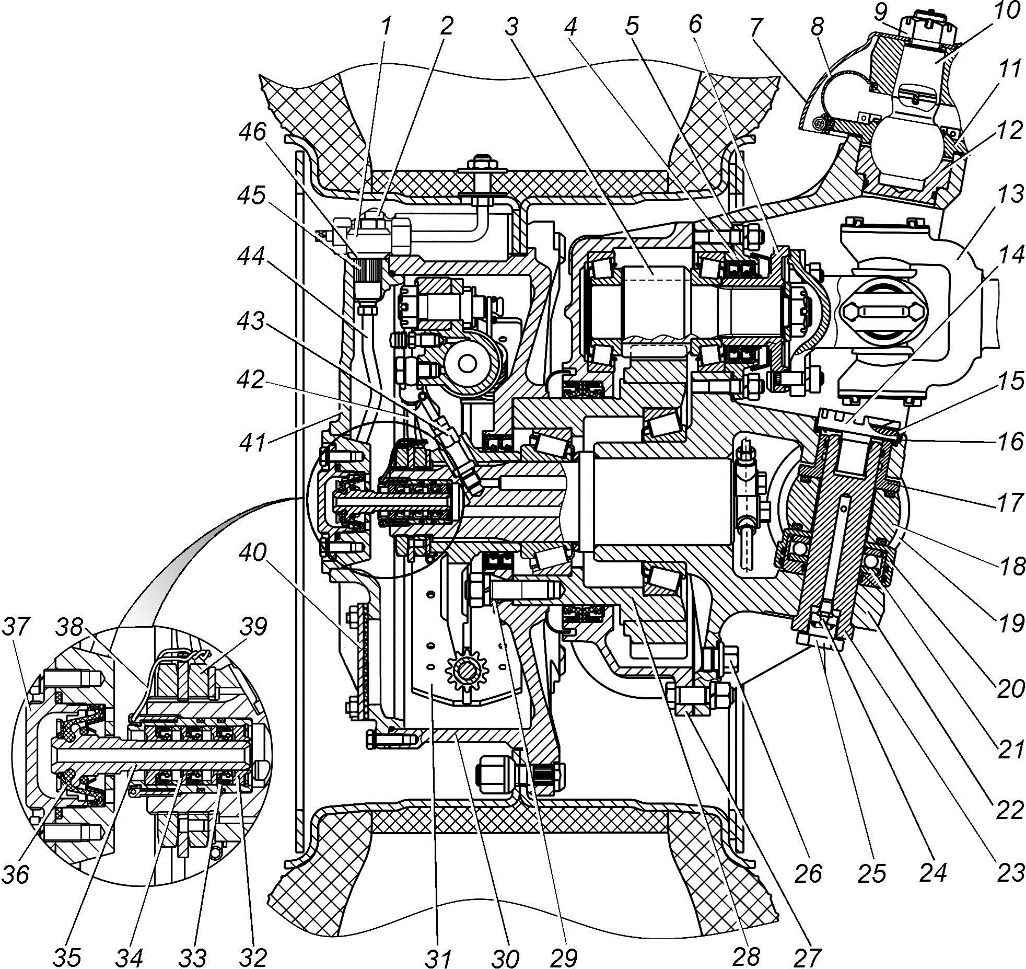 Схема кпп бтр 82