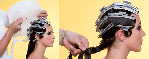 Практическое задание по теме Холодная укладка волос на бигуди различными способами и методами