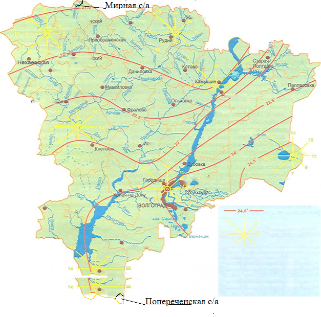 Спутник карта волгоградской