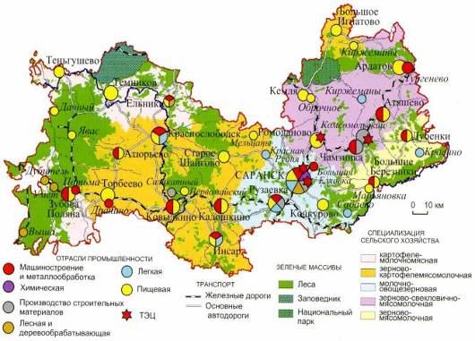 Реферат: Экономико-географическая характеристика сельского хозяйства Мордовии