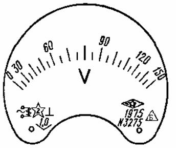 Шкала прибора рисунок. Неравномерная шкала вольтметра. 135dv-1 шкала вольтметра. Неравномерная шкала вольтметра рисунок. Шкала прибора амперметра 1968 года.