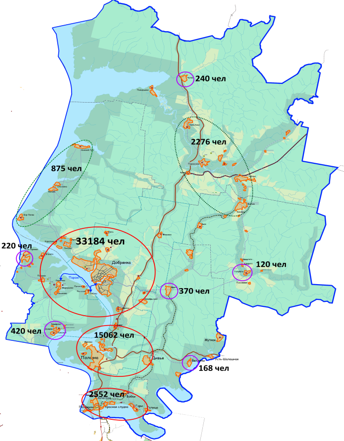 Кадастровая карта добрянского района пермского края