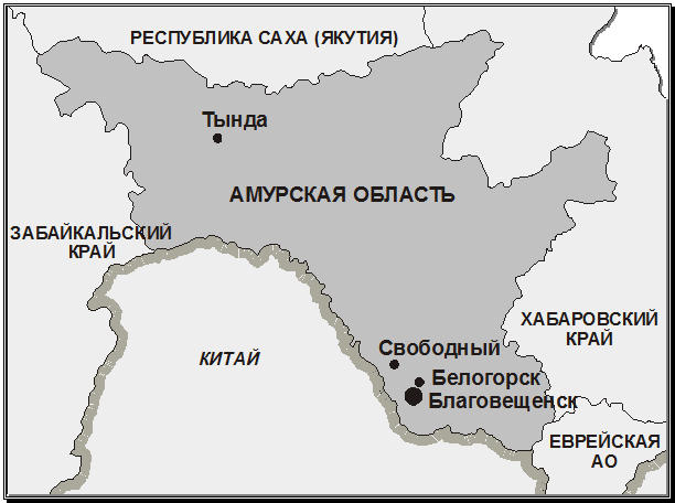 Карта тынды с улицами и номерами домов