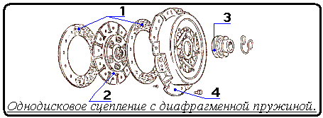 Какими позициями на рисунке обозначены