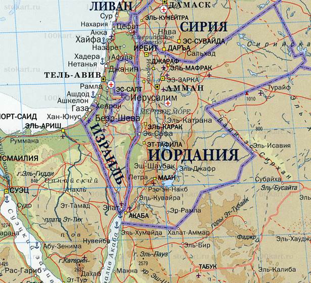 Реферат: География Израиля