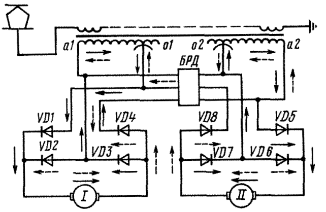Схема выпрямительной установки