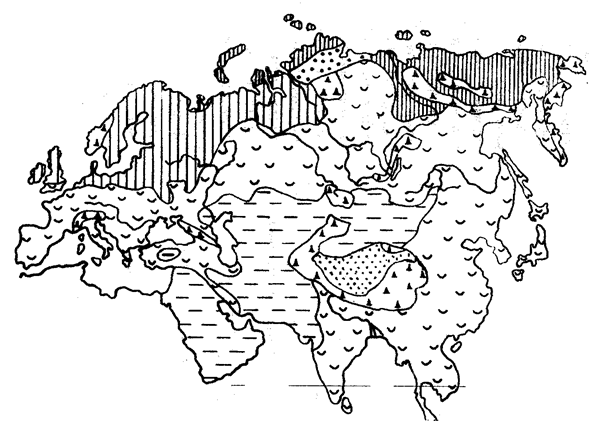 Морфоструктуры карта мира