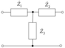 П образная схема замещения четырехполюсника