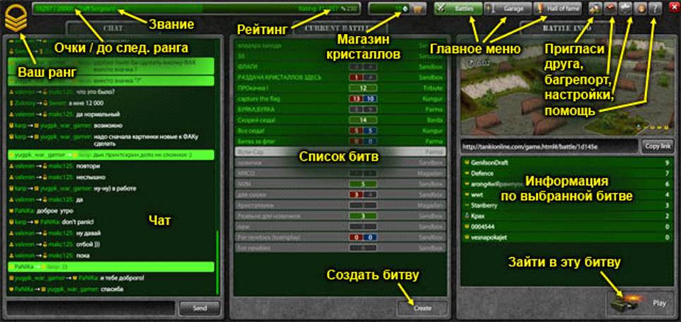 Битва чатов. Танки онлайн лобби. Чат в танках онлайн в бою. Меню звание. Танки онлайн список битв.