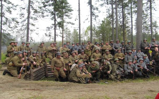 В карелии армейский. Екатеринбургские клубы военно-исторические.