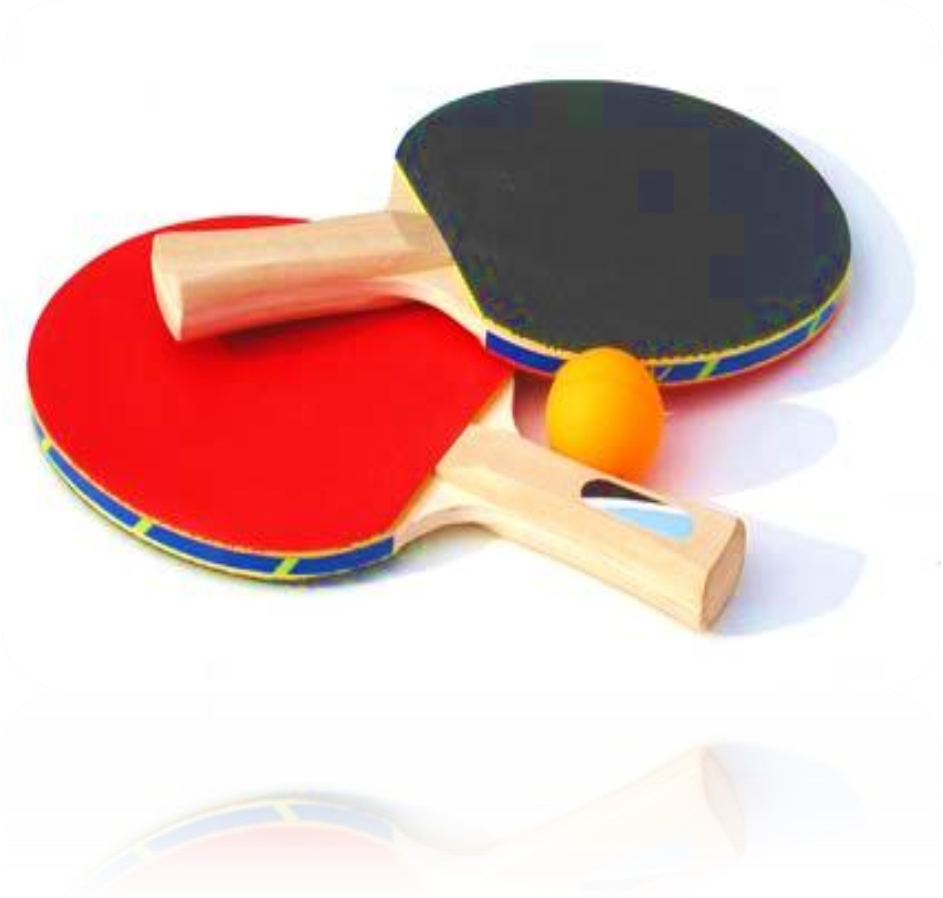 Стороны ракетки для настольного тенниса