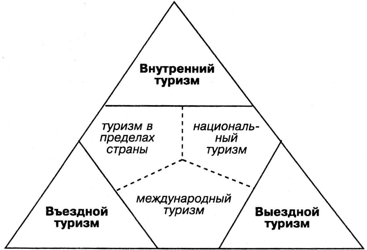 Виды туризма схема