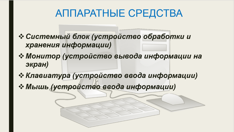 Редактирование презентации