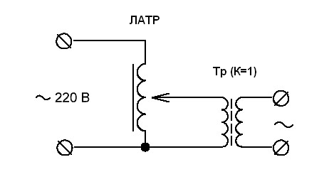 Поворотный трансформатор схема