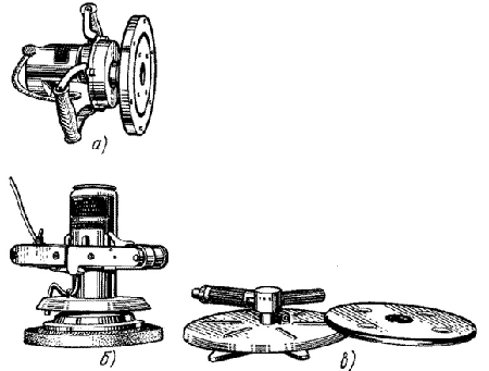 Дисковые затирочные машины схема