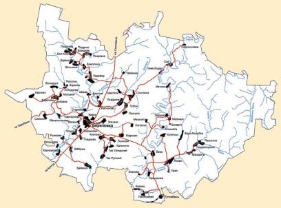 Карта суксунского района пермского края