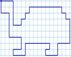 Как нарисовать черепаху по клеточкам в тетради карандашом