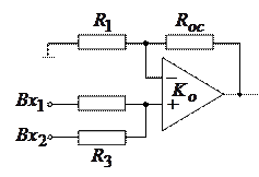 Неинвертирующий сумматор. Схема неинвертирующего сумматора на операционном усилителе. Неинвертирующий сумматор на ОУ. Схема инвертирующего сумматора на операционном усилителе. Неинвертирующий сумматор формула.