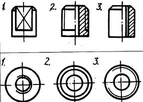 На каком рисунке изображена наружная резьба
