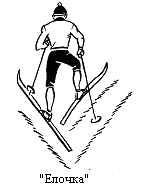 Ход елочка. Подъем в гору на лыжах елочкой. Способ подъема на лыжах елочка. Подъем в гору способом елочка на лыжах. Техника подъема на лыжах в гору елочкой.
